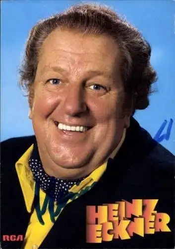 Ak Schauspieler Heinz Eckner, Portrait, Autogramm, Sänger