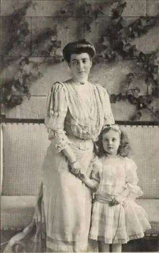 Ak Maria-Luise von Hannover-Cumberland, Marie Alexandra von Baden