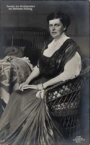 Ak Maria Beccadelli di Bologna, Gattin des Reichskanzlers Bernhard Fürst von Bülow