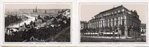 Album mit 12 Lithos von Rouen