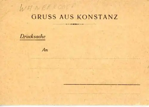 12 AK von Konstanz, diverse Ansichten