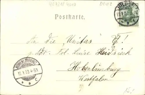 Ak Hilden im Rheinland, Mittelstraße