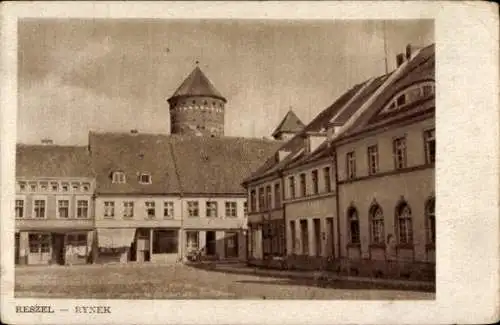 Ak Reszel Rössel Ostpreußen, Rynek