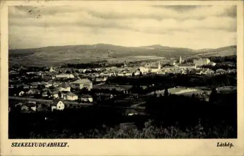 Ak Odorheiu Secuiesc Oderhellen Székelyudvarhely Rumänien, Panorama