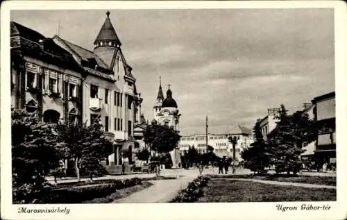 Ak Târgu Mureș Marosvasarhely Rumänien, Ugron Gábor-tér