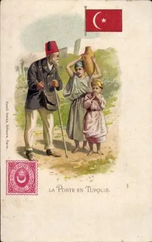Briefmarken Litho La Poste en Turquie