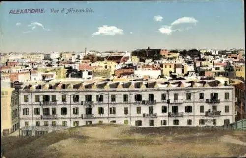 Ak Alexandria Ägypten, Panorama