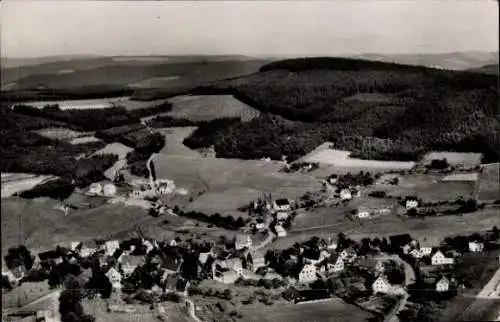 Ak Brachthausen Kirchhundem im Sauerland, Luftbild