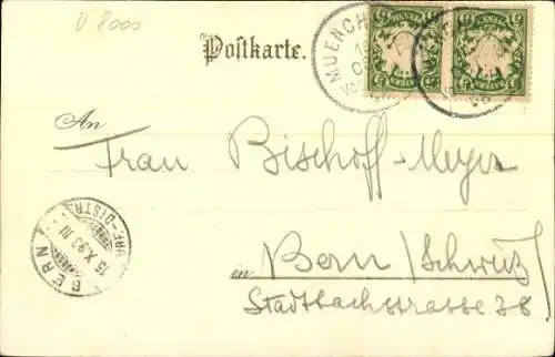 Ak München, Ruhmeshalle, Bavaria