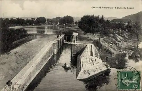 Ak Périgueux Nouvelle-Aquitaine Dordogne, Ecluse du Bassin