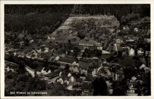 Ak Bad Wildbad im Schwarzwald, Gesamtansicht