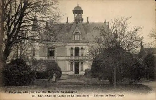 Ak Les Mathes Charente Maritime, Chateau du Grand Logis