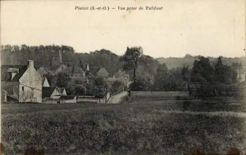 Ak Plaisir Yvelines, Vue prise de Tulifaut