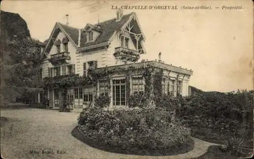 Ak La Chapelle-d'Orgeval Yvelines, Propriete