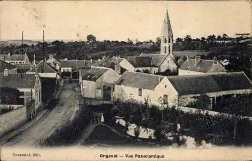 Ak Orgeval Yvelines, Panorama