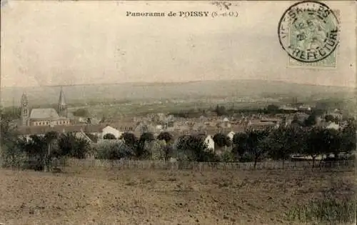 Ak Poissy Yvelines, Panorama