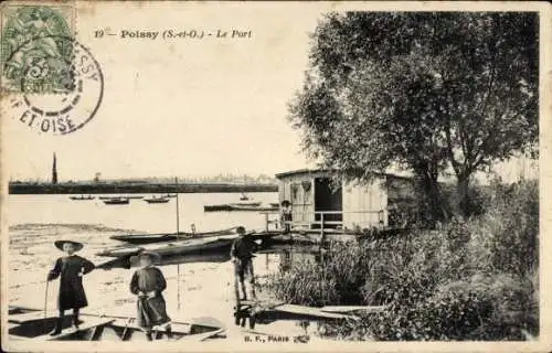 Ak Poissy Yvelines, Hafen