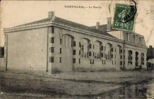 Ak Nantillais Charente-Maritime, Rathaus