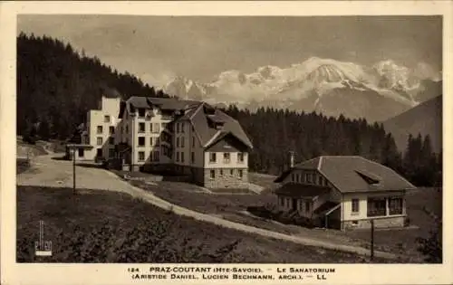 Ak Praz Coutant Haute Savoie, Sanatorium, Gebirge