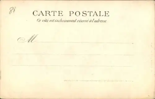 Ak Villerville Calvados, Le Chemin du Casino