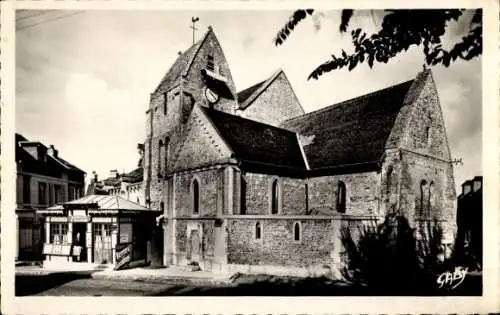 Ak Villerville Calvados, Kirche