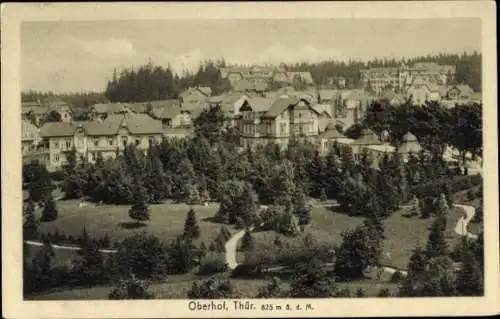 Ak Oberhof im Thüringer Wald, Teilansicht