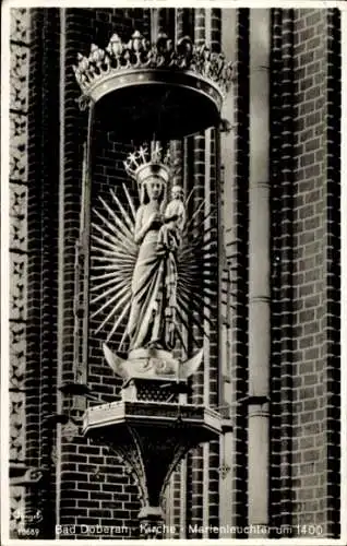 Ak Bad Doberan in Mecklenburg, Kirche, Marienleuchter