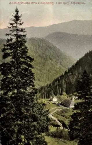 Ak Feldberg im Schwarzwald, Zastlerhütte