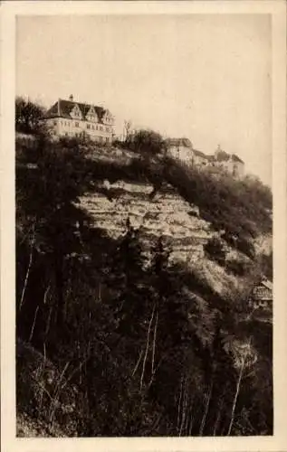 Ak Dornburg an der Saale Thüringen, die drei Dornburger Schlösser