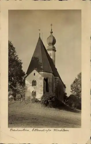 Ak Traunstein in Oberbayern, Ettendorfer Kirchlein
