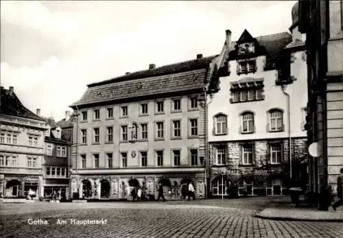 Ak Gotha in Thüringen, Hauptmarkt