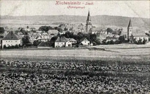 Ak Kirchenlamitz im Fichtelgebirge Oberfranken, Gesamtansicht