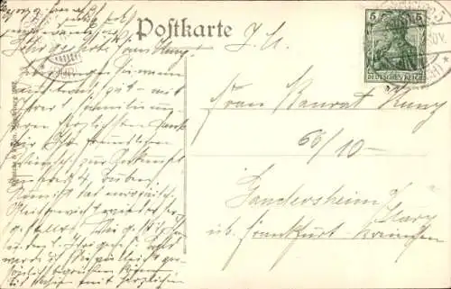 Ak St. Johann Saarbrücken im Saarland, Ludwigskirche