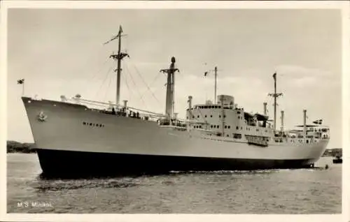 Ak Frachtschiff M.S. Minikoi, Svenska Ostasiatiska Komp.