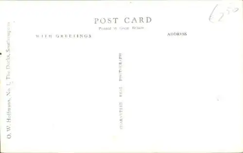 Ak Passagierdampfer Queen Elizabeth, Cunard White Star Line