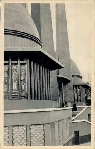 Ak Brüssel, Weltausstellung, Exposition 1935, Palais de la vie catholique