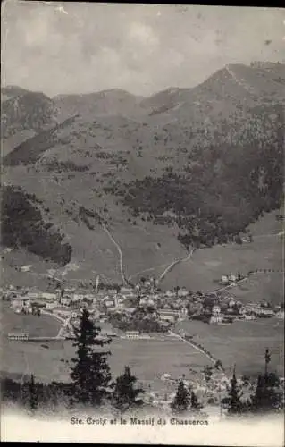 Ak Sainte-Croix, Kanton Waadt, Stadt und Chasseron-Massiv
