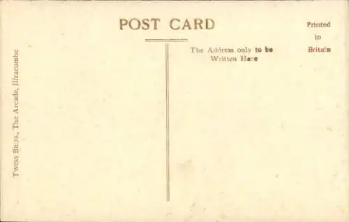 Ak Ilfracombe Devon England, Hillsborough von Capstone Parade