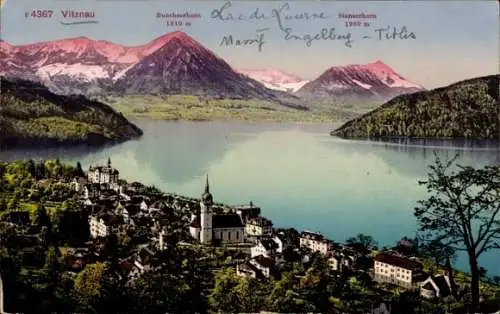 Ak Vitznau Kanton Luzern, Panorama
