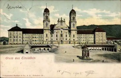 Ak Einsiedeln Kanton Schwyz Schweiz, Kloster Einsiedeln