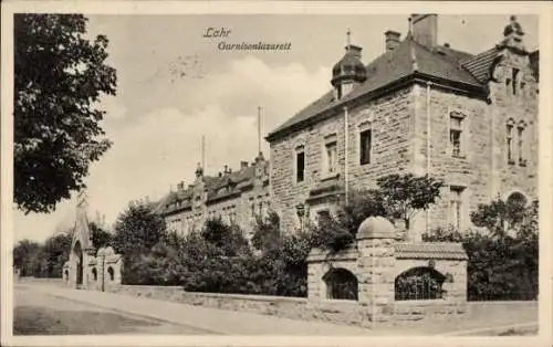 Ak Lahr im Schwarzwald, Garnisonlazarett