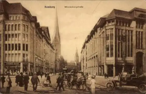 Ak Hamburg Altstadt, Mönckebergstraße