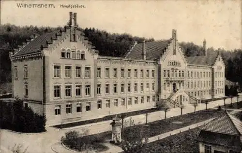 Ak Oppenweiler in Württemberg, Klinik Wilhelmsheim, Hauptgebäude