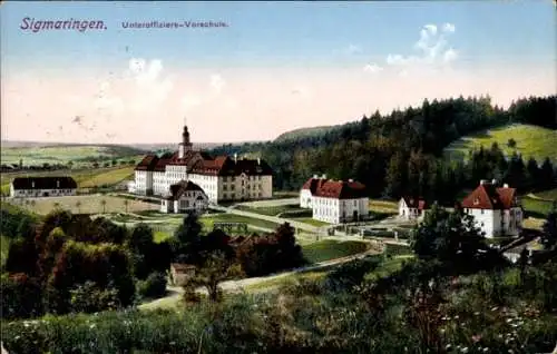 Ak Sigmaringen an der Donau, Unteroffiziers-Vorschule