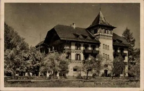 Ak Oberstdorf im Oberallgäu, Parkhotel Luitpold
