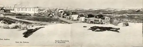 1 Ak im Umschlag, Panorama Mesdag Scheveningen in 1881, Den Haag Südholland