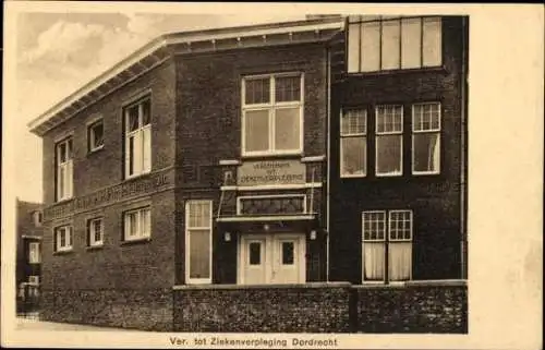 7 Ak im Umschlag, Verein für Krankenpflege,198 BANKA STRASSE, Dordrecht 