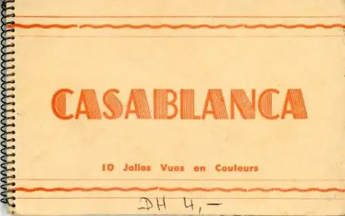 Album mit 10 Ak Casablanca