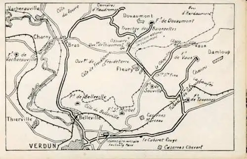 Album mit 20 Ak "die Festungsstrecke" ,Verdun Meuse, Bataille de Verdun, Schlacht 1916