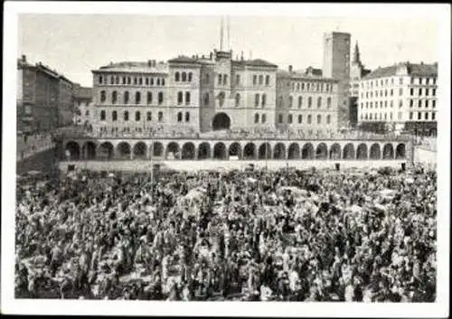 25 Bilder (9x6cm) im Umschlag Oslo Norwegen